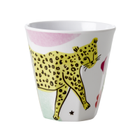 Leopard Print Melamine Cup Rice DK